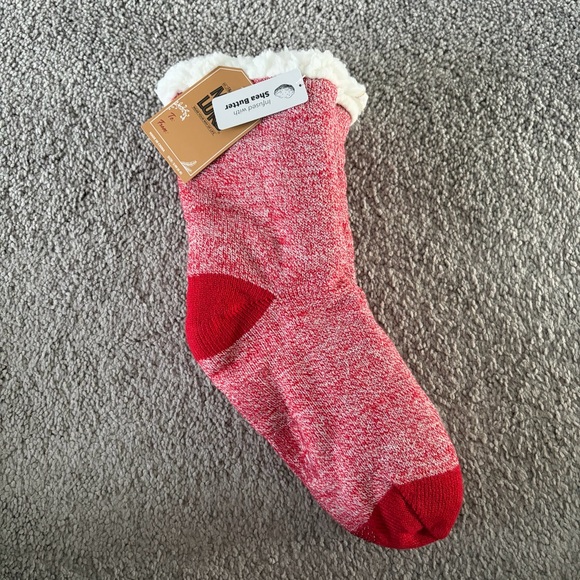 Muk Luks Accessories - MukLuks Red Socks